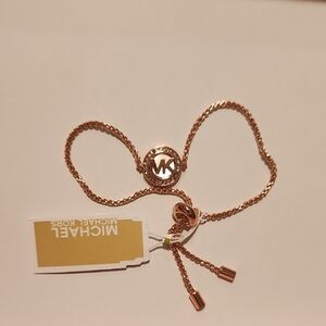Michael Kors Rose Gold Chain Bracelet